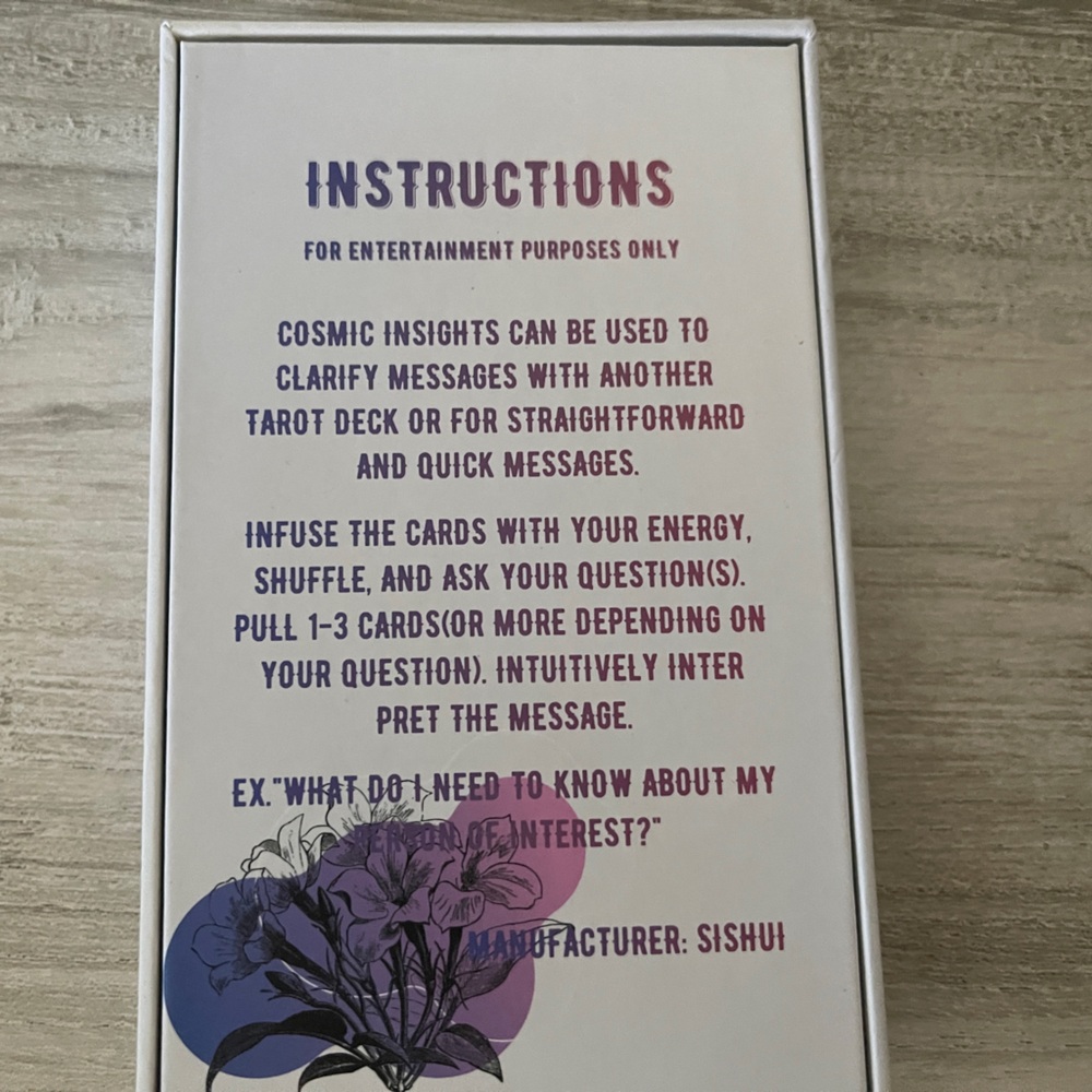 Cosmic Insight Oracle Cards - Picture 8 of 8